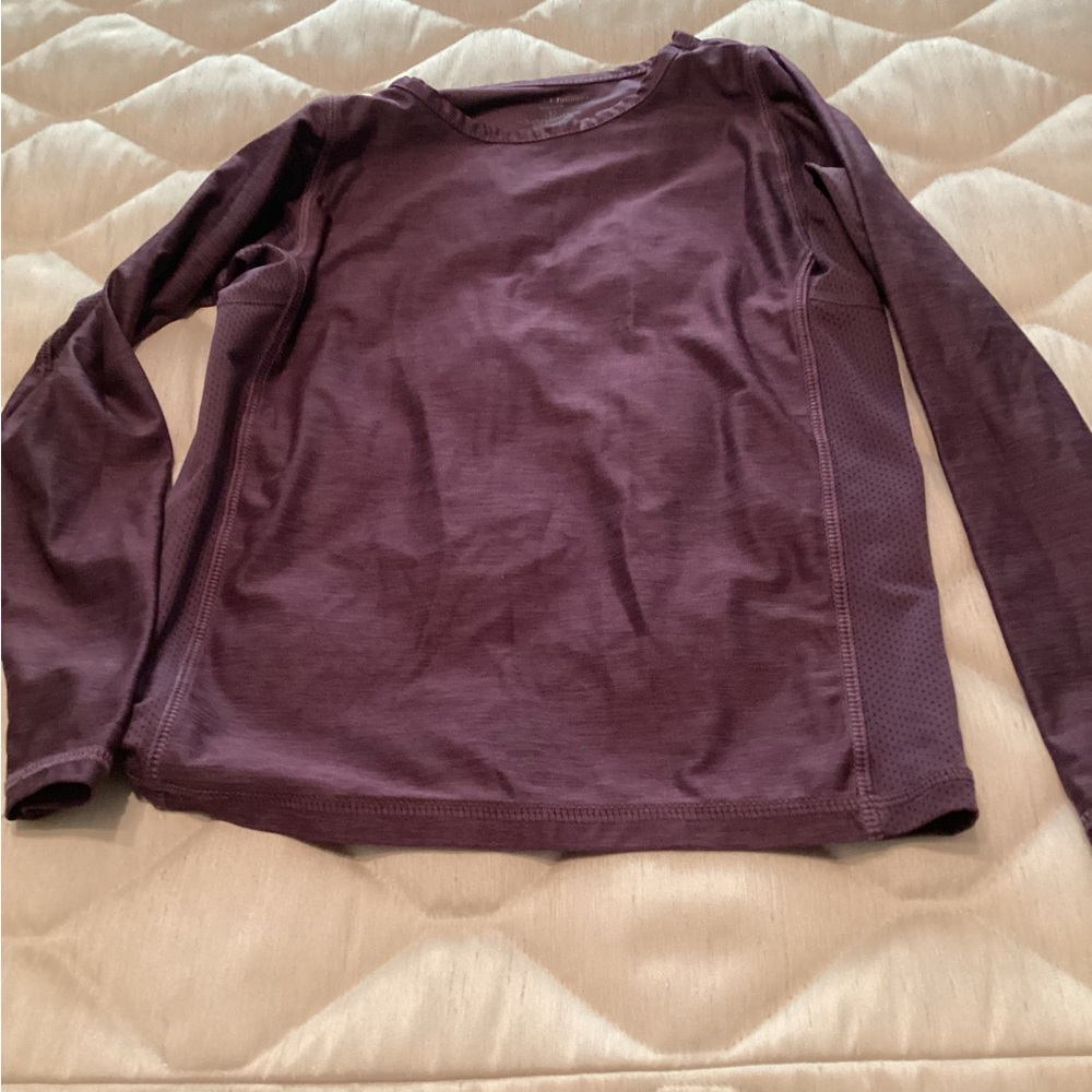 Threads 4 Thought Kids Purple Thermal Set Base Layet - Picture 2 of 5